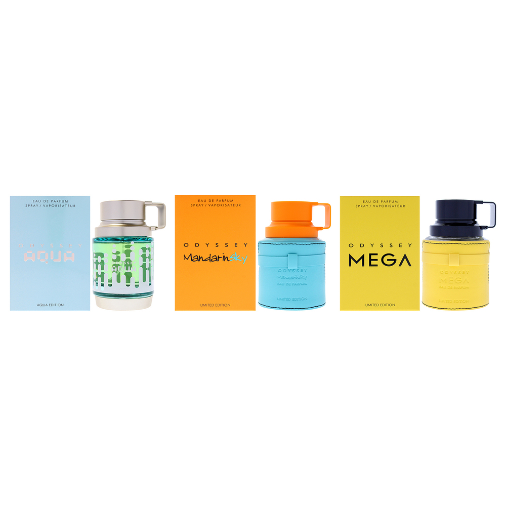 Odyssey Kit by Armaf for Men - 3 Pc Kit 2.02oz Odyssey - Mandarin Sky
